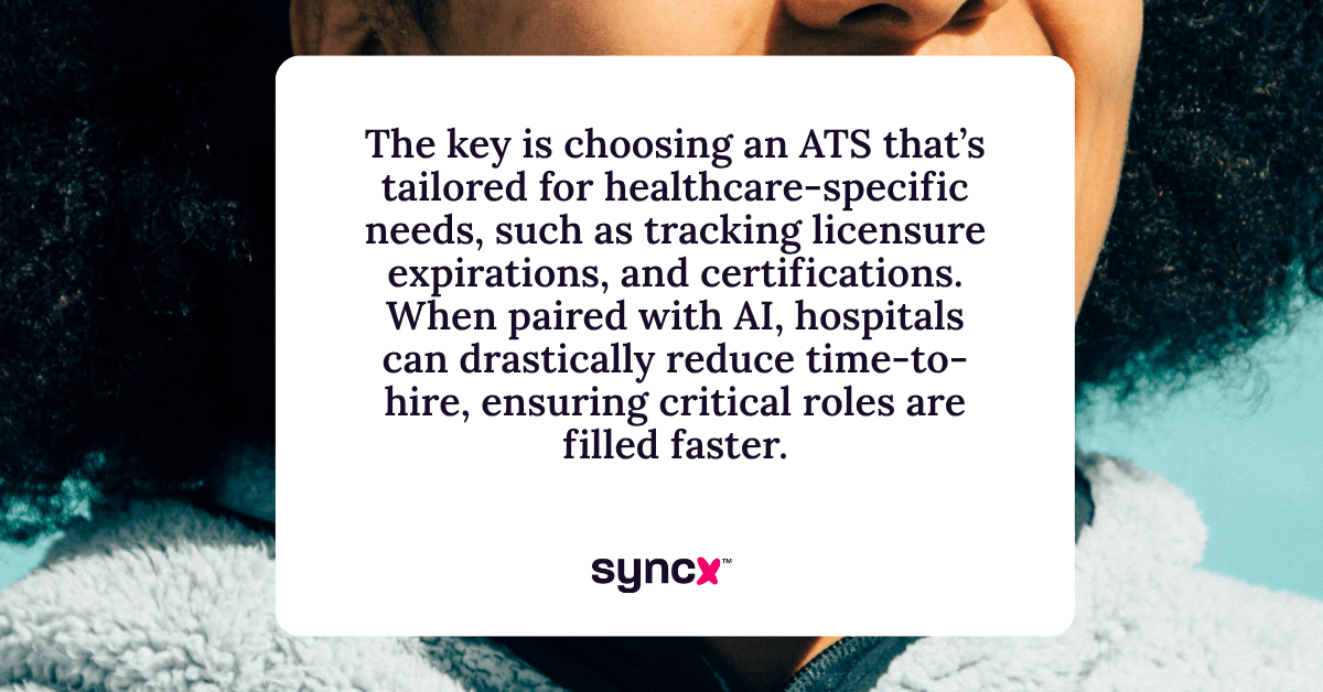 Quote about choosing the best ATS taken from the text of the article.
