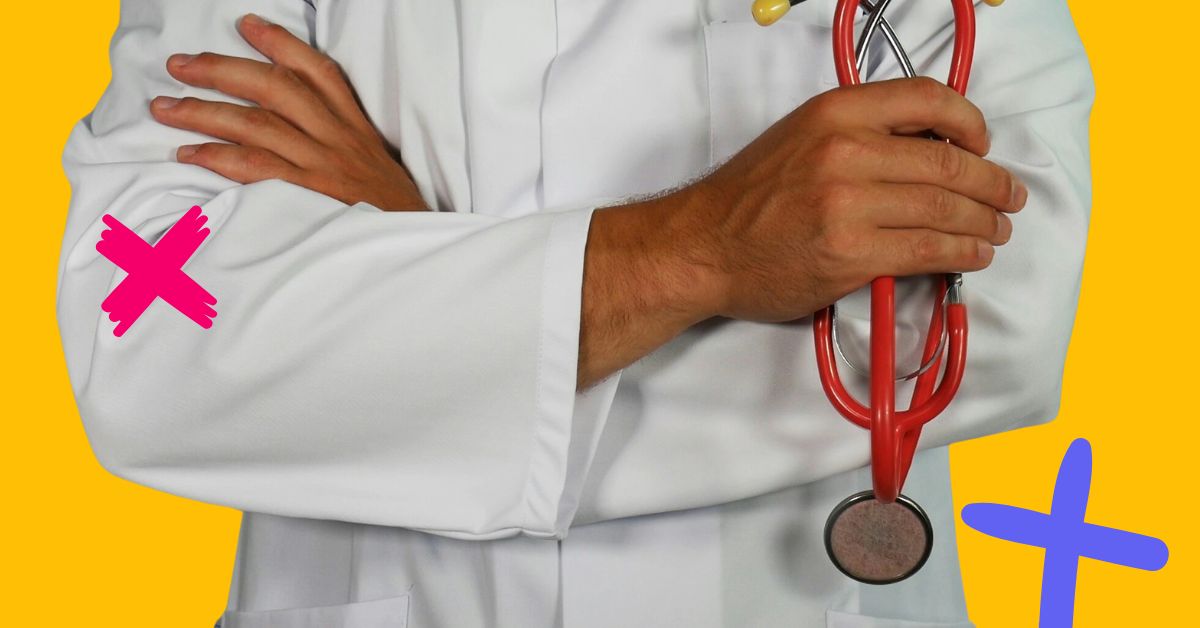 Physician folding his arms to represent healthcare staffing.