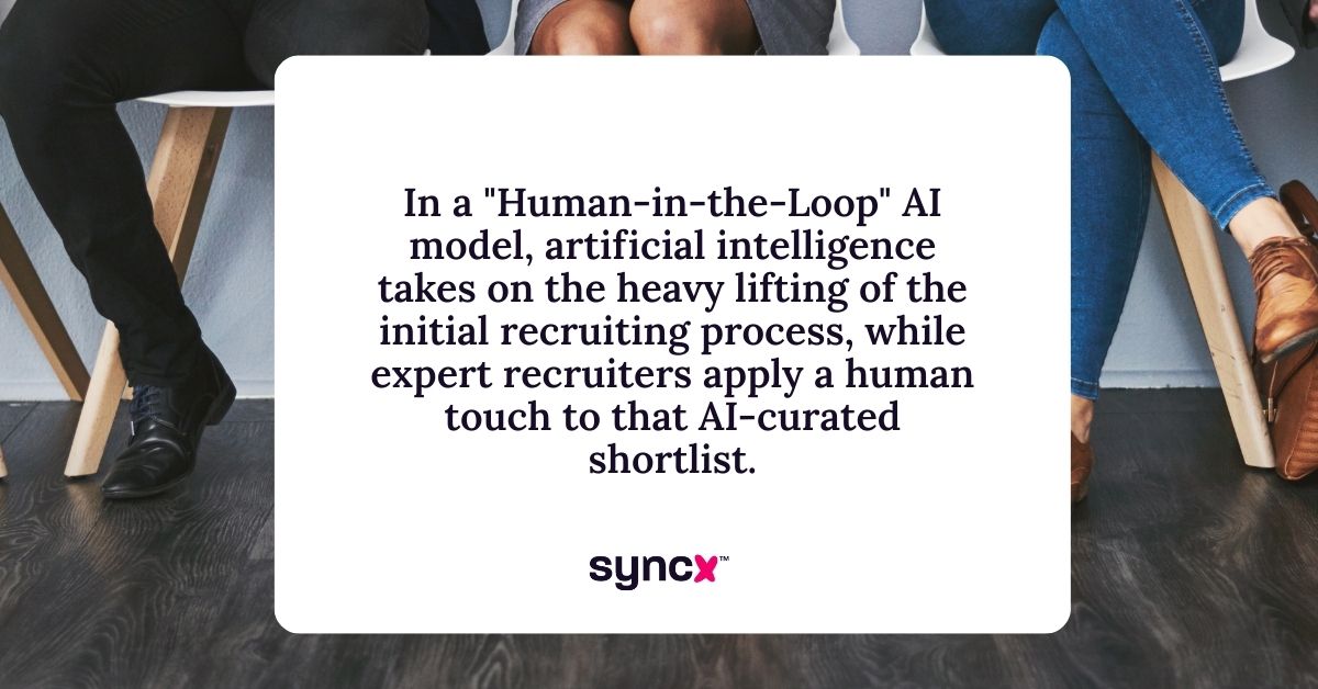 Quote about the "Human-in-the-loop" AI models impact on healthcare workforce development taken straight from the text.