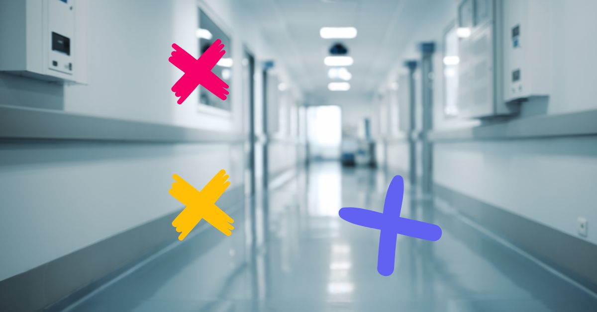 Looking down the hallway of a hospital to represent workforce compliance in healthcare.