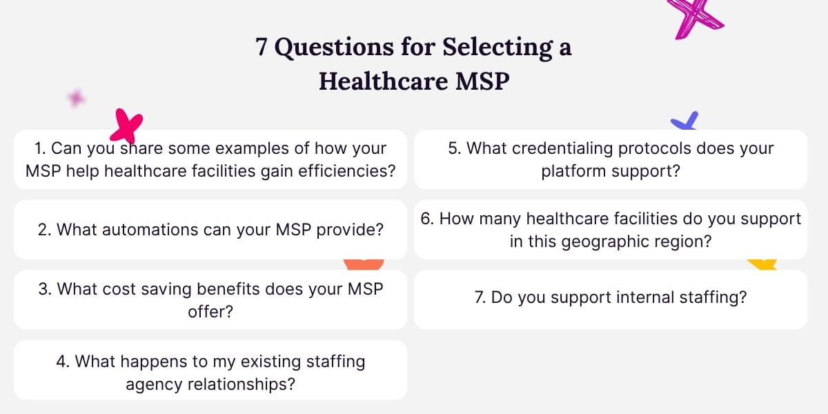 7 questions for selecting a healthcare MSP.